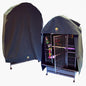 Cozzzy Covers Model 2424 DT Universal Cage Cover 40" L Poly-Cotton Black by BonkaBirdToys