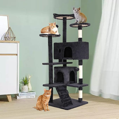 Bigacc 54in Cat Tree Tower, Cat Condo - Image 5