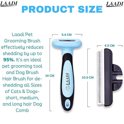LAADI Deshedding Tool for Dogs and Cats - Image 2