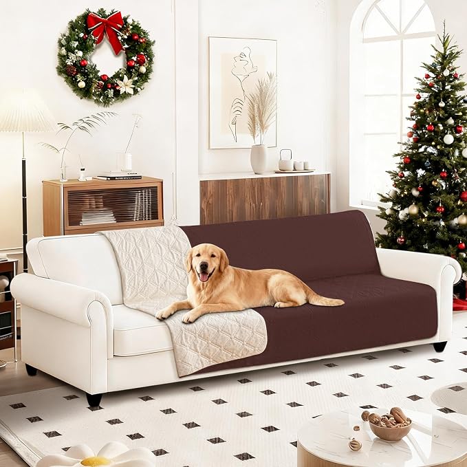 Waterproof Dog Bed Cover, Non-Slip Dog Blanket by CYCMACOHOME