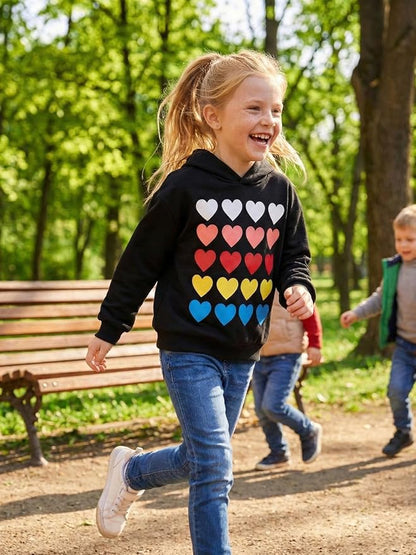 WELAKEN Sweatshirts for Girls Toddler & Kids II Little Girl's Pullover Tops - Image 2
