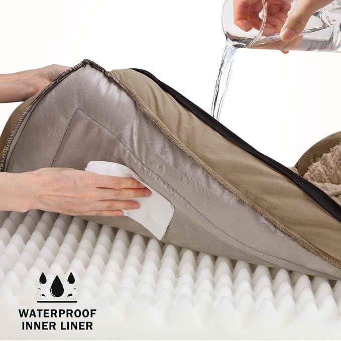 INVENHO Orthopedic Dog Beds Large Sized, XL Washable Dog Sofa - Image 3