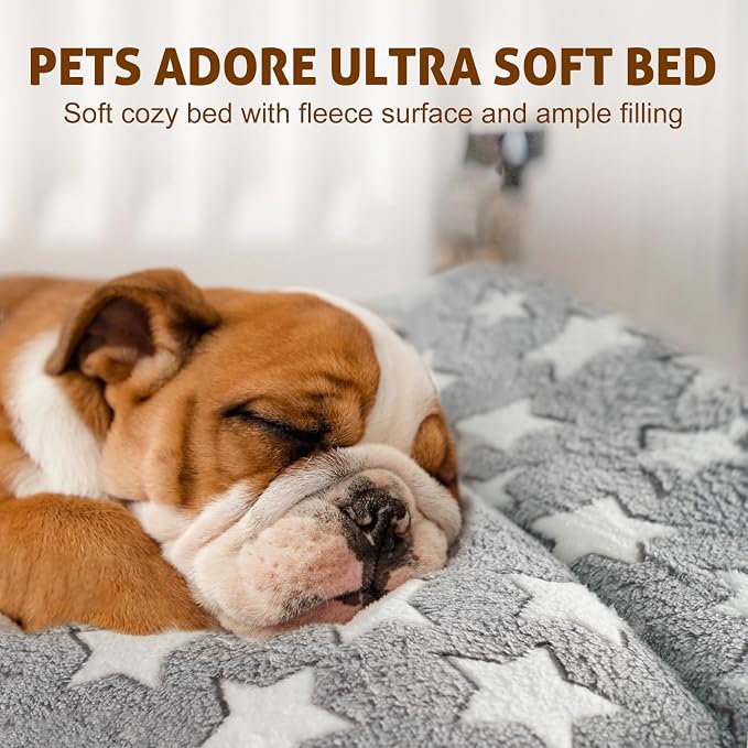 Mora Pets Dog Bed Crate Pad Ultra Soft Pet Bed - Image 5