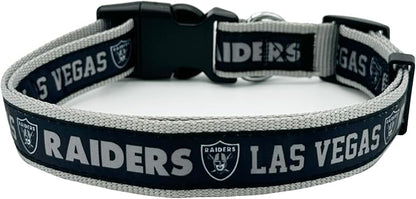 Pets First NFL Raiders Licensed PET COLLAR, Large - Image 2