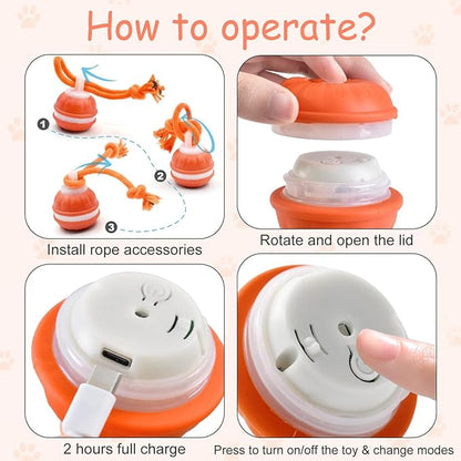 Interactive Dog Toys，Peppy Pet Ball - Image 3