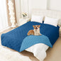 hyha Waterproof Dog Blanket, Reversible Pet Bed Blanket, Soft Sofa Couch Cover by hyha
