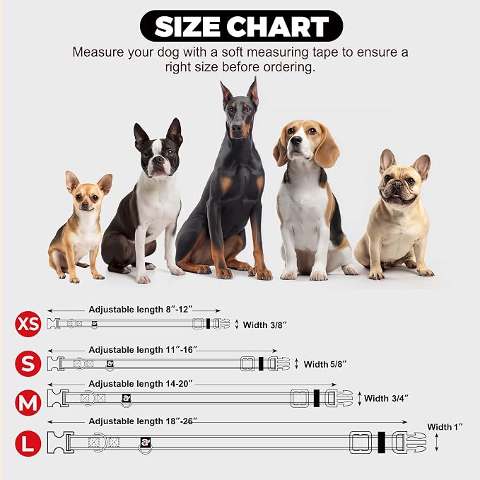 azuza Reflective Dog Collar - Image 6