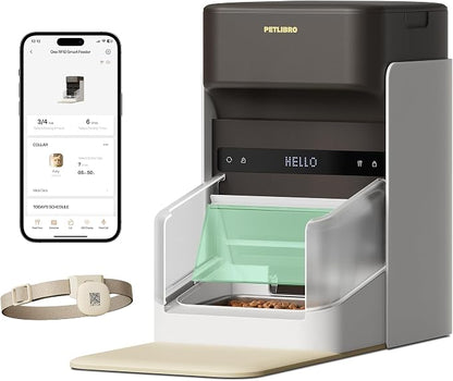PETLIBRO RFID Automatic Cat Feeder, Collar Tag-Activated Personalized Meals by PETLIBRO