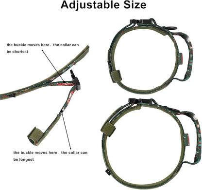 DAGANXI Christmas Tactical Dog Collar, Adjustable Military Training Nylon Dog - Image 3