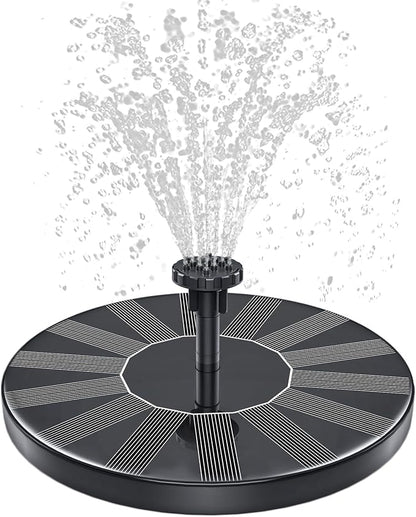 Solar Fountain, 1.5W Solar Bird Bath Fountains Pump Floating Solar Powered by Unknown
