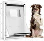 Large Dog Door for Door，Dog Door for Exterior Door Stainless Steel Frame by Unknown