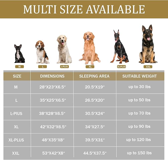 Bedfolks Orthopedic Dog Bed, Waterproof Dog Sofa Bed - Image 5