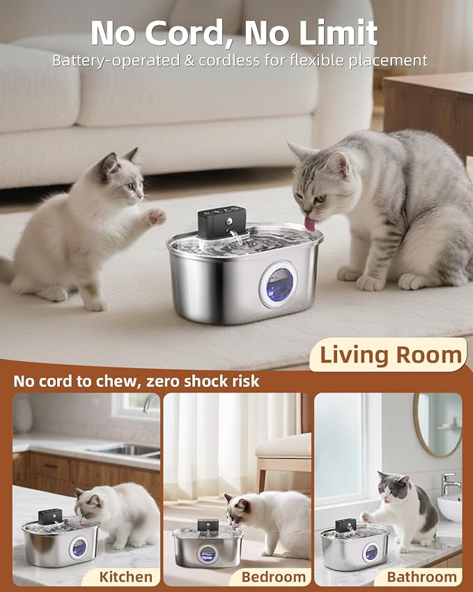 Cat Water Fountain Wireless - Image 2