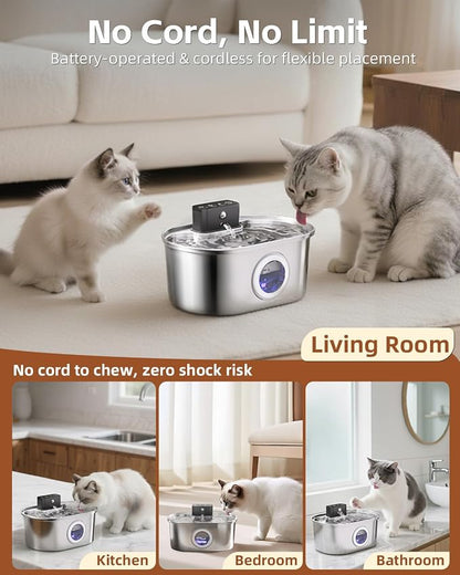 Cat Water Fountain Wireless - Image 2
