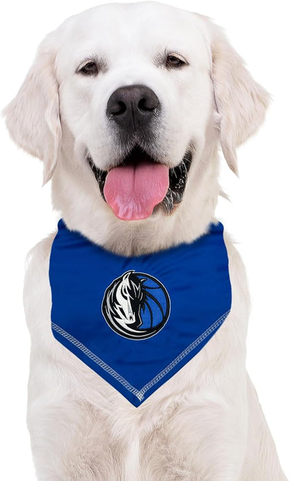 Pets First NBA Dallas Mavericks TIE Bandana, Size Large/X-Large. Dog Bandana - Image 3