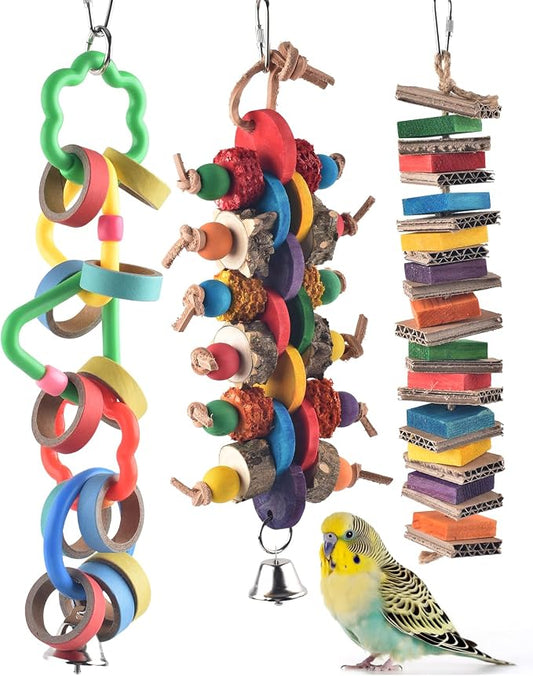Bissap 3 PCS Bird Chew Toys by Bissap