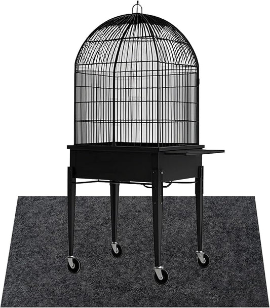 Large Bird Cage Mat, Under Pet Cage Mat by LYMOI
