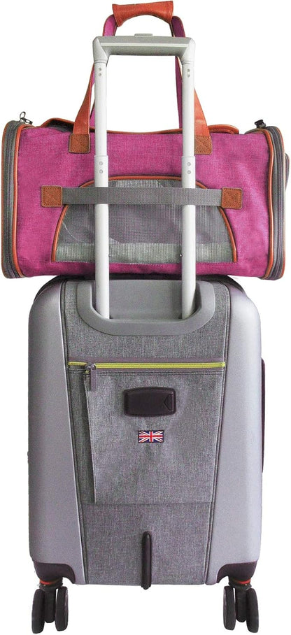 Mr. Peanut's Airline Approved Soft Sided Pet Carrier, Low Profile Gold Series - Image 6