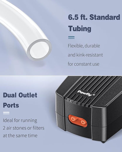 Pawfly Aquarium Air Pump Oxygen Pump - Image 5