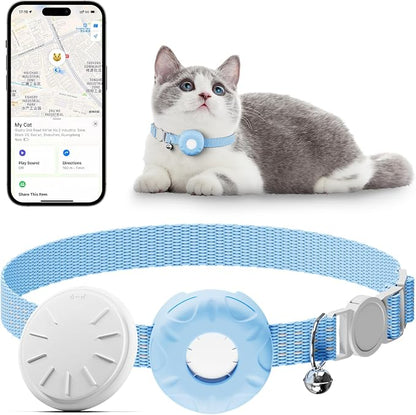 Cat GPS Tracker, Waterproof Pet GPS Tracker by HONGTOPH