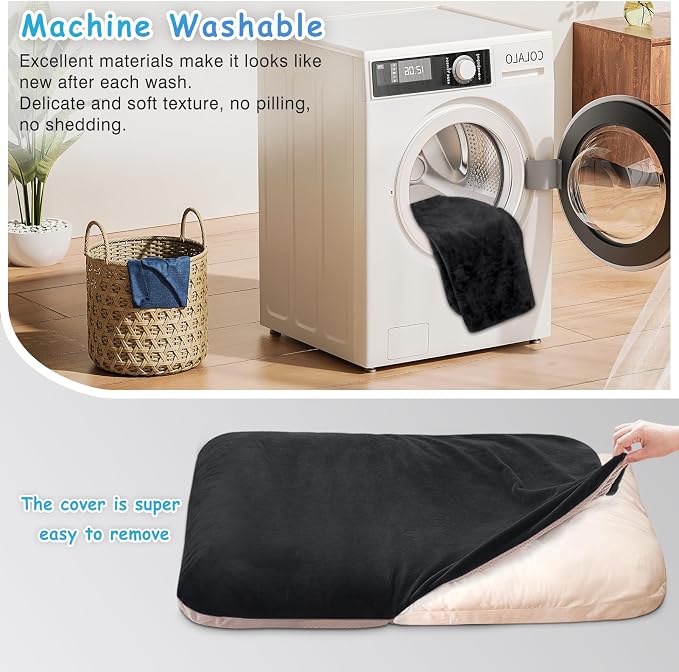 Magic Dog Super Soft Extra Large Dog Bed, 47 Inches Jumbo Orthopedic Foam Pet - Image 3