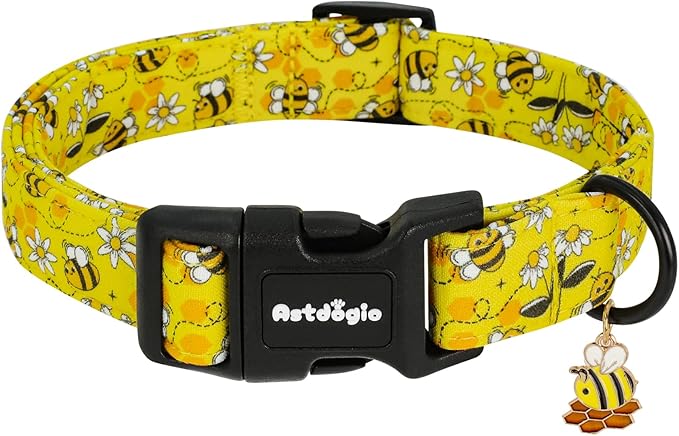 Yellow Dog Collar for Small Dogs, Spring & Summer Theme Small Dog Collars by Unknown