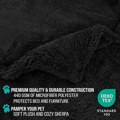 PetAmi Fluffy Waterproof Dog Blanket - Image 4