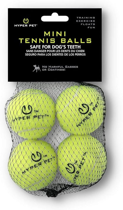 Hyper Pet MINI Tennis Balls for Dogs, Safe Dog Ball for Exercise & Training by HyperPet