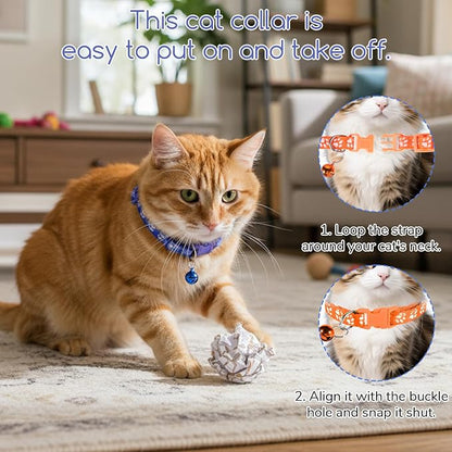 Breakaway Cat Collars with Bells, Mixed Colors - Image 7