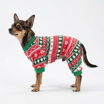 Fitwarm Dog Christmas Outfit, Dog Pajamas, Dog Winter Clothes - Image 2