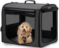Dog Car Carrier Light Weight, 24×17.7×20.5in Dog Carrier by pecute