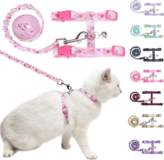 BEAUTYZOO Cat Harness and Leash Set Escape Proof by BEAUTYZOO