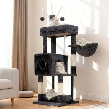 Heybly Cat Tree, 45.3-Inch Cat Tower - Image 9