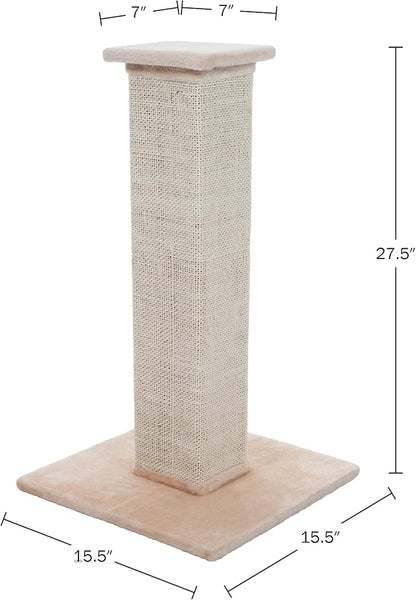 Cat Scratching Post with Carpeted Base - Image 6