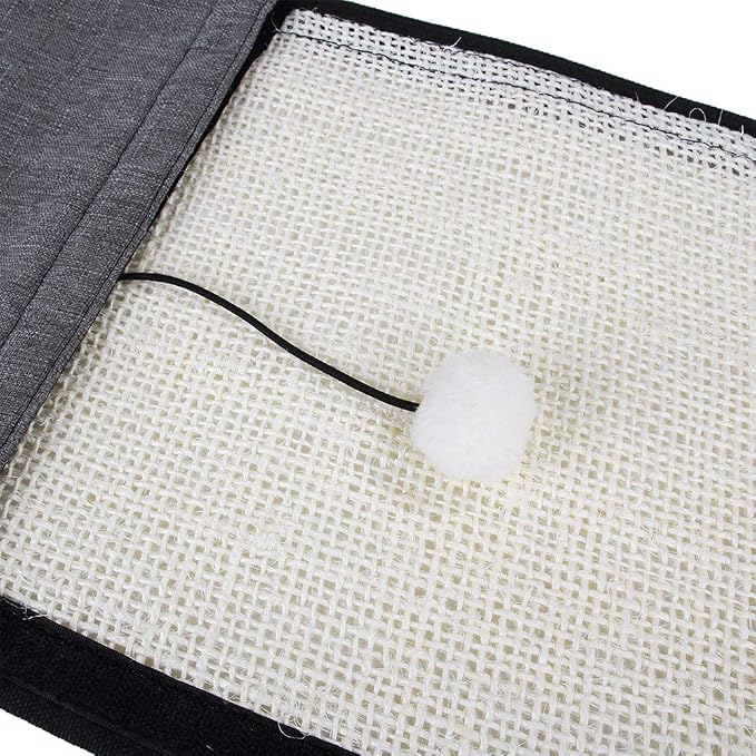 HAOZAIKEJI Cat Scratcher Mat Sofa Protector Natural Sisal Cat Scratching Mat - Image 7