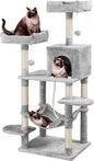 Yaheetech 59in Cat Tree for Multiple Cats, Extended Platforms for Climbing & by Yaheetech
