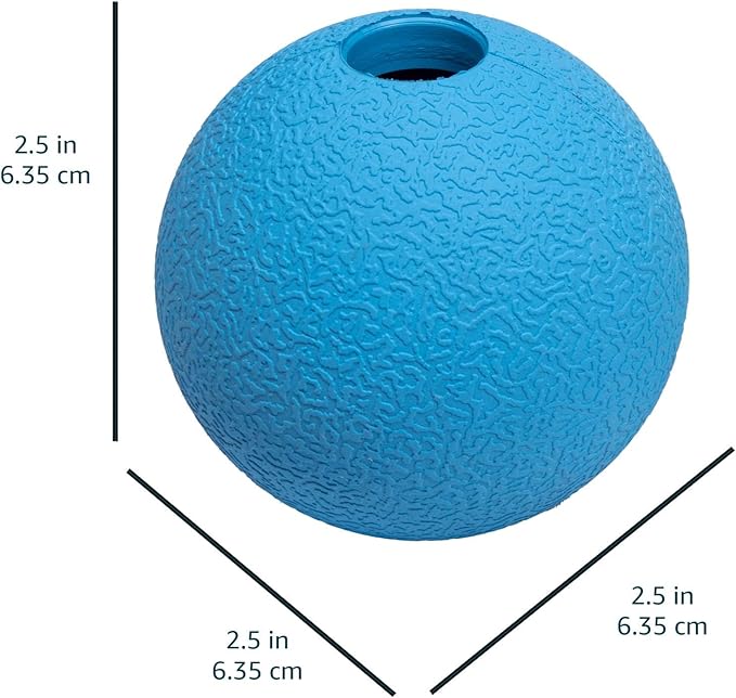 Amazon Basics Interactive Bouncy Durable Rubber Dog Toy Balls, 2.5 inch - Image 6