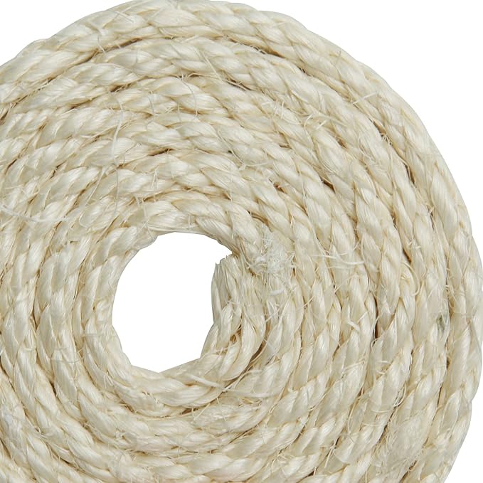 Natural Sisal Rope 1/4 Inch 32-Feet - Image 7