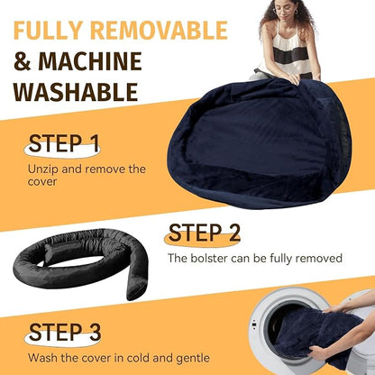 Orthopedic Waterproof Large Dog Bed: Memory Foam Washable Dog Bed - Image 5