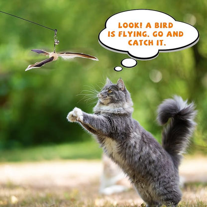 JXFUKAL Cat Wand Toys, Interactive Cat Toys - Image 3