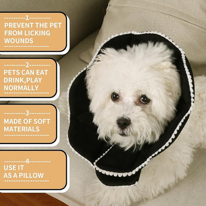 Adjustable Dog Cat Cone, Soft Recovery Cat Cone Collar, Dog Protective Collar - Image 3