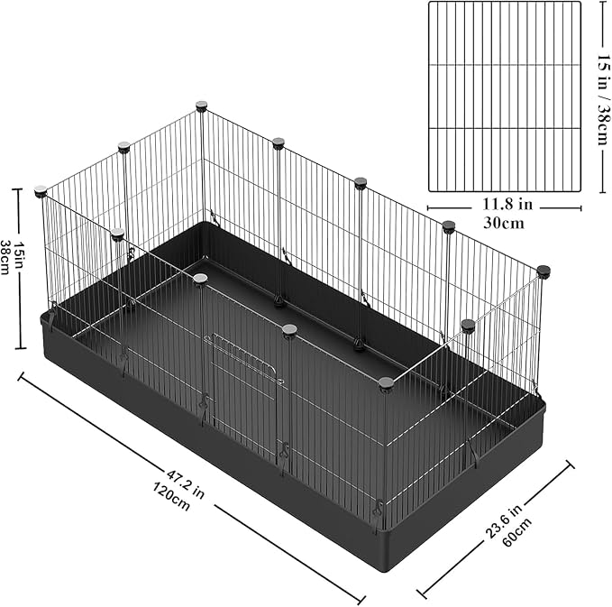 LANGXUN DIY Small Animal Playpen, Pet Playpen - Image 2
