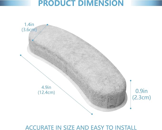 Cat Fountain Charcoal Replacement Filters Compatible - Image 5