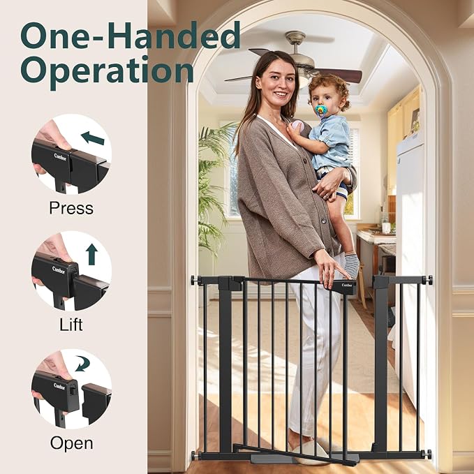 Cumbor 2 Pack 29.7-40.6" Baby Gate - Image 7