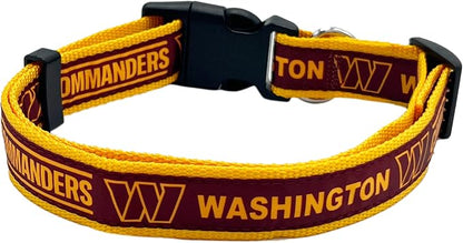 Pets First NFL Washington Commanders Dog & Cat Collar, Small Football Team - Image 2