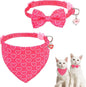 SCENEREAL Valentine's Day Cat Bandana Collars by SCENEREAL