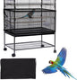 Daoeny Large Bird Cage Cover, Bird Cage Seed Catcher, Adjustable Soft Airy by Daoeny