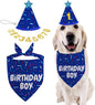 Dog Birthday Bandana Set, HBD Party Supplies by GHSJYOHomeDecoration