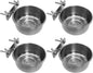 Tfwadmx 4 Pcs Stainless Steel Bird Bowls by Tfwadmx