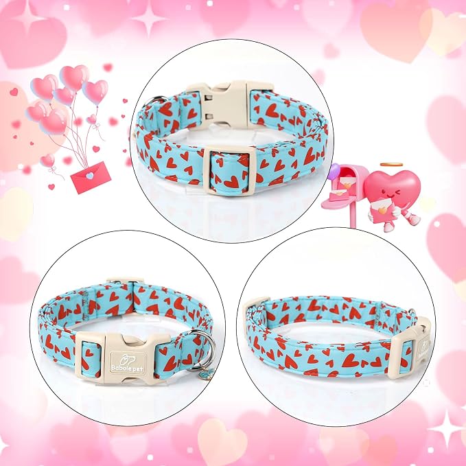 Valentines Dog Collar for Medium Dogs - Image 5